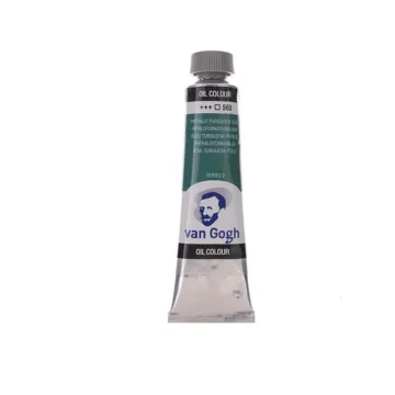 Talens van gogh χρώματα λαδιού 60ml (565-Phthalo Turquoise Blue) (ΠΑΚ3)
