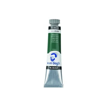 Talens van gogh χρώματα λαδιού 60ml (629-Green Earth) (ΠΑΚ3)