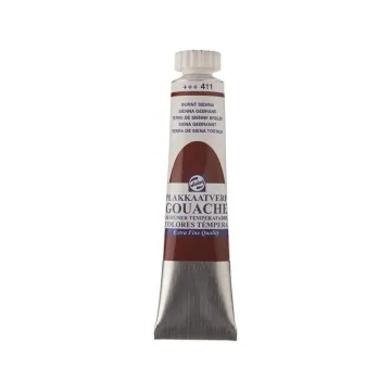 Talens τέμπερες extra fine 411 burnt sienna 20ml (ΠΑΚ3)