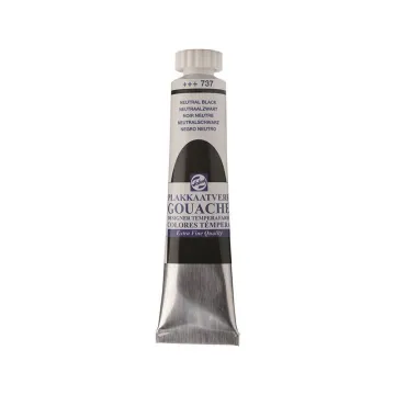 Talens τέμπερες extra fine 737 neutral black 20ml (ΠΑΚ3)