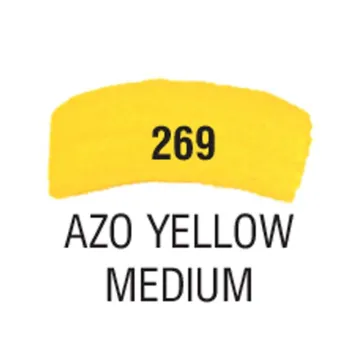 Talens van gogh ακρυλικό χρώμα 269 azo yellow medium 40ml (ΠΑΚ3)