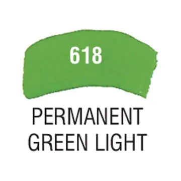 Talens van gogh ακρυλικό χρώμα 618 permanent green light 40ml (ΠΑΚ3)