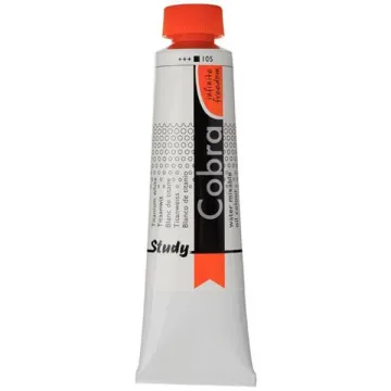 Talens Cobra Study water mixable oil 105 titanium white 40ml. (ΤΕΜ3)