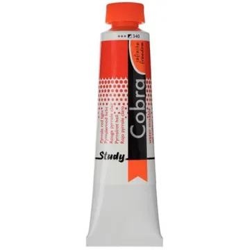 Talens Cobra Study water mixable oil 340 pyrrole red light 40ml. (ΤΕΜ3)