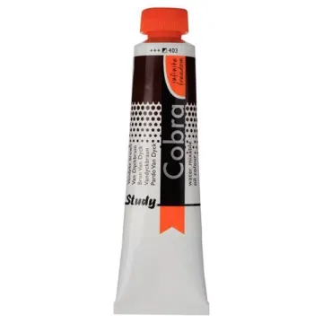 Talens Cobra Study water mixable oil 403 vandyke brown 40ml. (ΤΕΜ3)