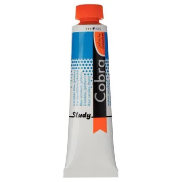 Talens Cobra Study water mixable oil 535 cerul. blue ph. 40ml. (ΤΕΜ3)