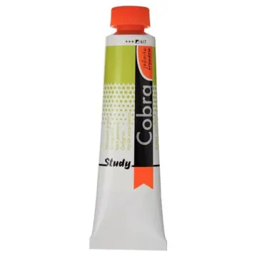 Talens Cobra Study water mixable oil 617 ylwish green 40ml. (ΤΕΜ3)