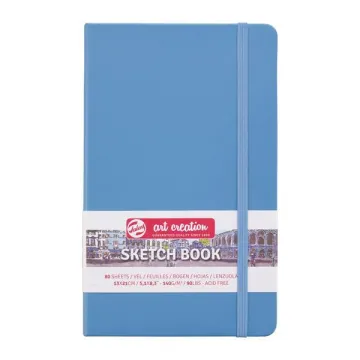 Talens Sketch book γαλάζιο 80φυλ. 13x21εκ. 140 γρ.