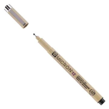 Sakura Pigma Micron μαρκαδόρος σχεδίου 12 0.7 mm μαύρο (ΤΕΜ12)