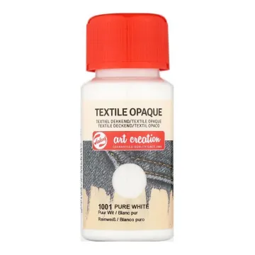 Talens χρώμα textile opaque 1001 pure white 50ml (ΤΕΜ4)