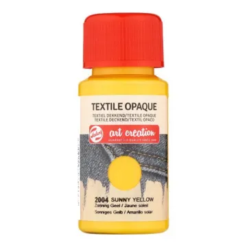 Talens χρώμα textile opaque 2004 sunny yellow 50ml (ΤΕΜ4)