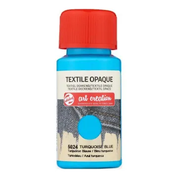 Talens χρώμα textile opaque 5024 turquoise blue 50ml (ΤΕΜ4)
