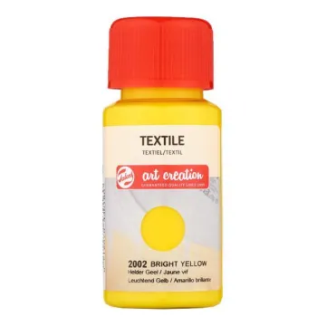 Talens χρώμα textile 2002 bright yellow 50ml (ΤΕΜ4)