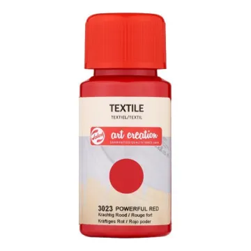 Talens χρώμα textile 3023 powerful red 50ml (ΤΕΜ4)