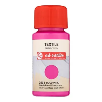 Talens χρώμα textile 3501 bold pink 50ml (ΤΕΜ4)