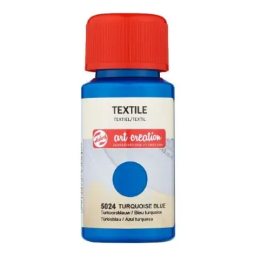 Talens χρώμα textile 5024 turquoise blue 50ml (ΤΕΜ4)