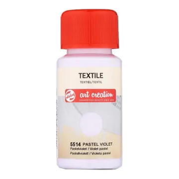 Talens χρώμα textile 5514 pastel violet 50ml (ΤΕΜ4)