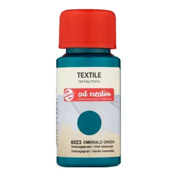 Talens χρώμα textile 6023 emerald green 50ml (ΤΕΜ4)
