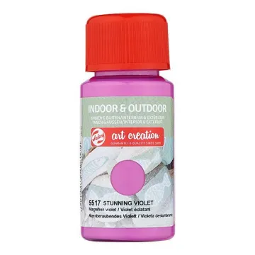 Talens χρώμα indoor/outdoor 5517 stunning violet 50ml