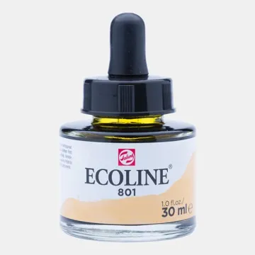 Talens Ecoline υγρό χρώμα για ακουαρέλα 801 gold 30ml (ΤΕΜ3)