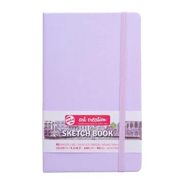Talens Sketch book βιολετί 80φυλ. 13x21εκ. 140γρ.