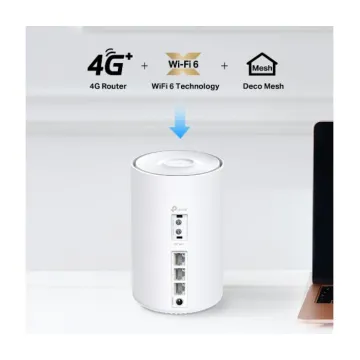 DECO 4G+ AX1500 Whole Home Mesh WiFi 6 Gateway (1 Pack)