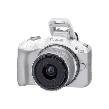 Canon EOS R50 WH + RFS18-45 S SEE