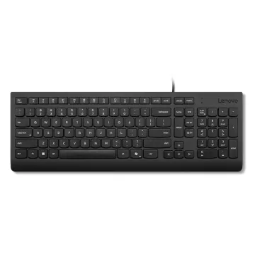 Lenovo Essential Wired Keyboard (Black) - Greek 319
