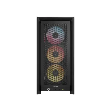 CORSAIR Case 4000D FRAME LCD ARGB (Mid-Tower, TG, Black) - PN CC- 9011326-WW