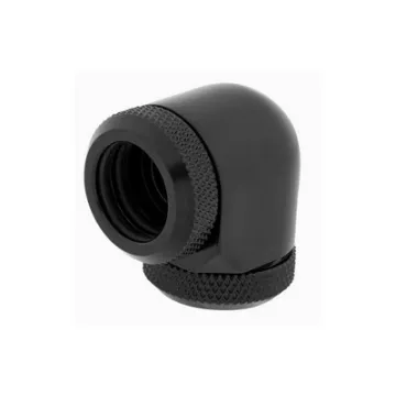 CORSAIR HYDROX FTG HRD XF 90° BLK 2P 14