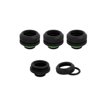 Corsair OD Fitting Pipe Hydro X Series XF Hardline 14mm Four Pack — Black - CX-9052008-WW