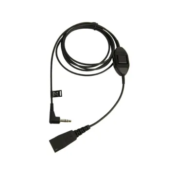 Jabra QD Cord to 3.5 mm jack in-line call-answering (8735-019)