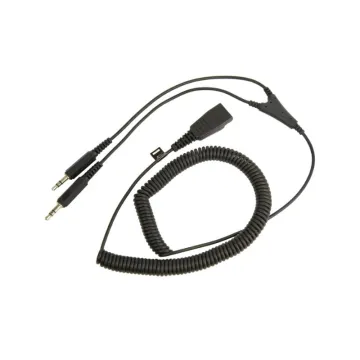 Jabra QD Cord to 2x3 5mm (8734-599)