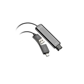 Poly DA75 USB to QD Black Adapter TAA (786C6AA)