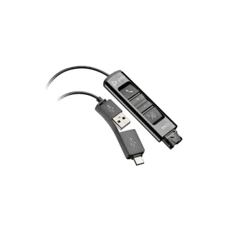 Poly DA85 USB to QD Black Adapter TAA (786C7AA)