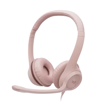 HEADSET LOGITECH PC H390 USB ROSE