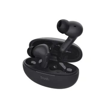 TWS EARBUDS TRUST BT YAVI BLACK 25296