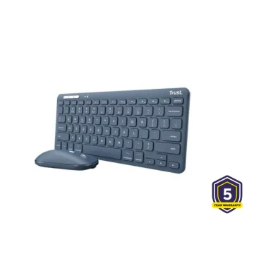 Trust Deskset Wireless LYRA us blue 24937