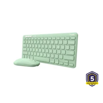 Trust Deskset Wireless LYRA us green 24942