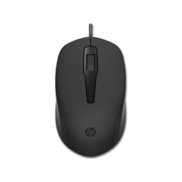 HP 150 Wired Mouse - Black - 240J6AA