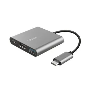 USB-C ADAPT TRUST DALYX 3-IN1 23772