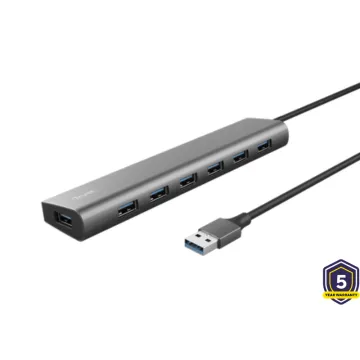 HUB USB TRUST HALYX 7 PORT 24967