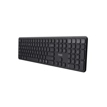 KEYBOARD B/T WIRELESS TRUST THIN US 2456