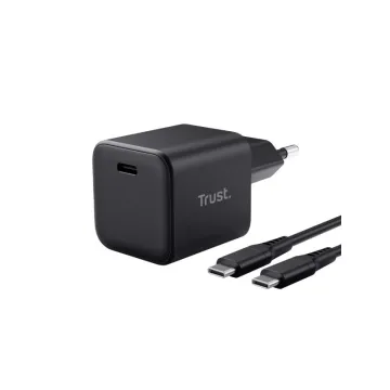 Trust Maxo 65W Small USB-C Charger Black - 26046