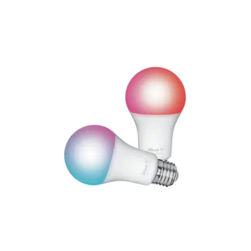 Trust Wifi-ledbulb-E27 RGBCW duo pack 71294