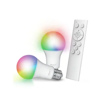 Trust WiFi Bulb Starter Set 2 Smart RGB Bulbs + Remote - 71400
