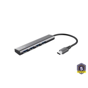 HUB USB TRUST HALYX 4-PORT USB-C 24948