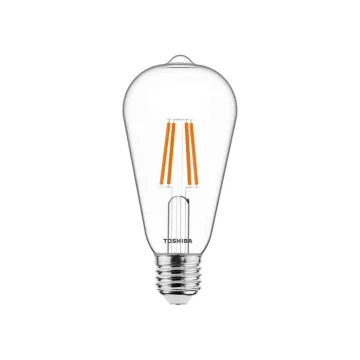 TOSHIBA LED FILAMENT ST64 E27 4.5W 2700K DIMMABLE