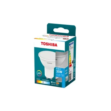 TOSHIBA LED ESSENTIAL PRIME GU10 4.5W 120D 6500K
