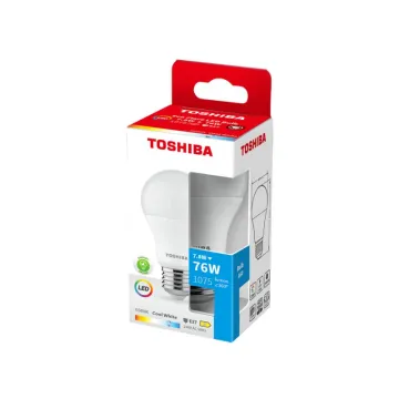 TOSHIBA LED ECO FLARE A60 E27 7.8W 6500K